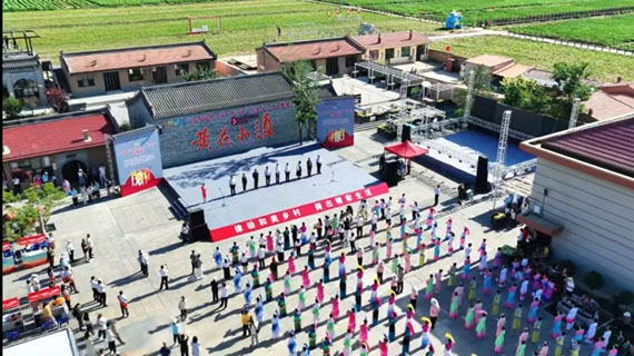 山西省第二屆“農行杯”和美鄉村廣場舞展演在云州區盛大開幕